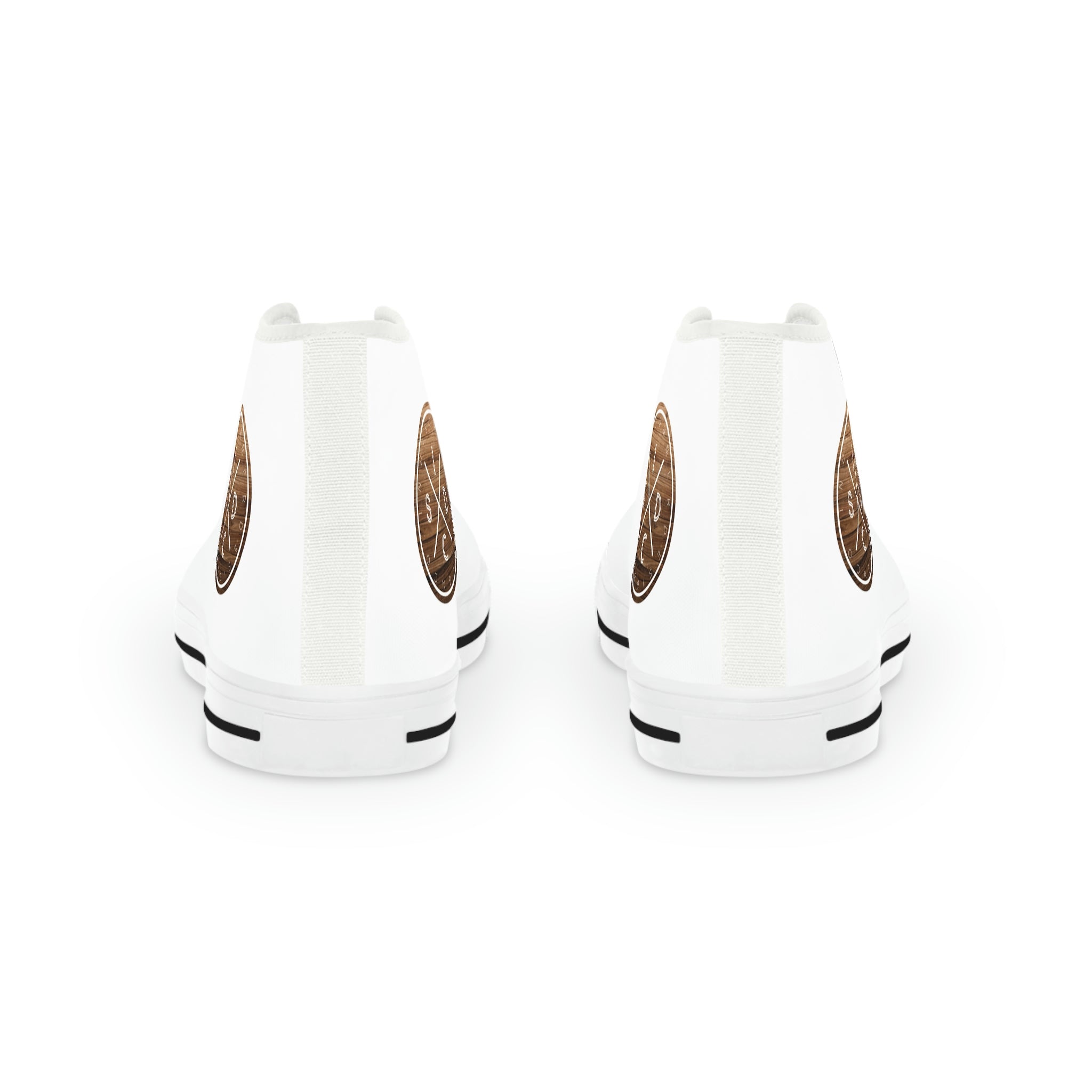 ISDC “WOOD” Men's High Top Sneakers