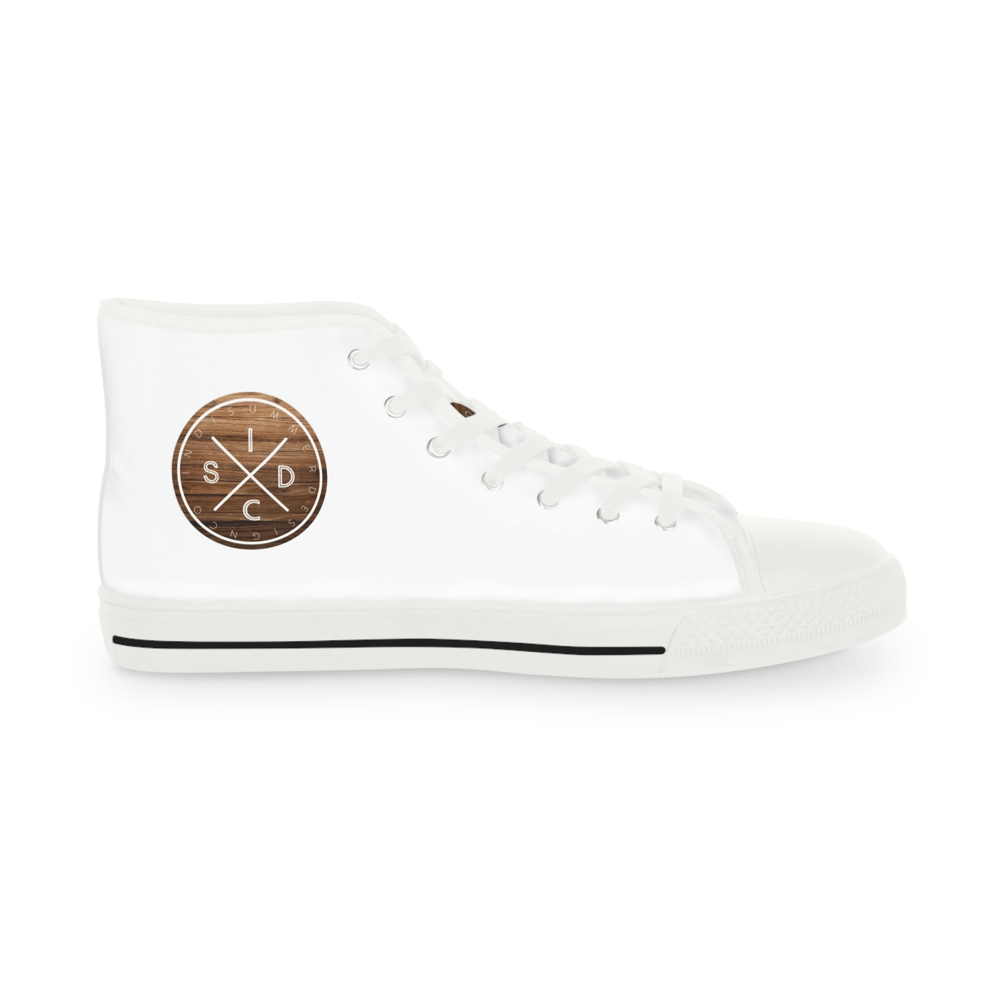 ISDC “WOOD” Men's High Top Sneakers