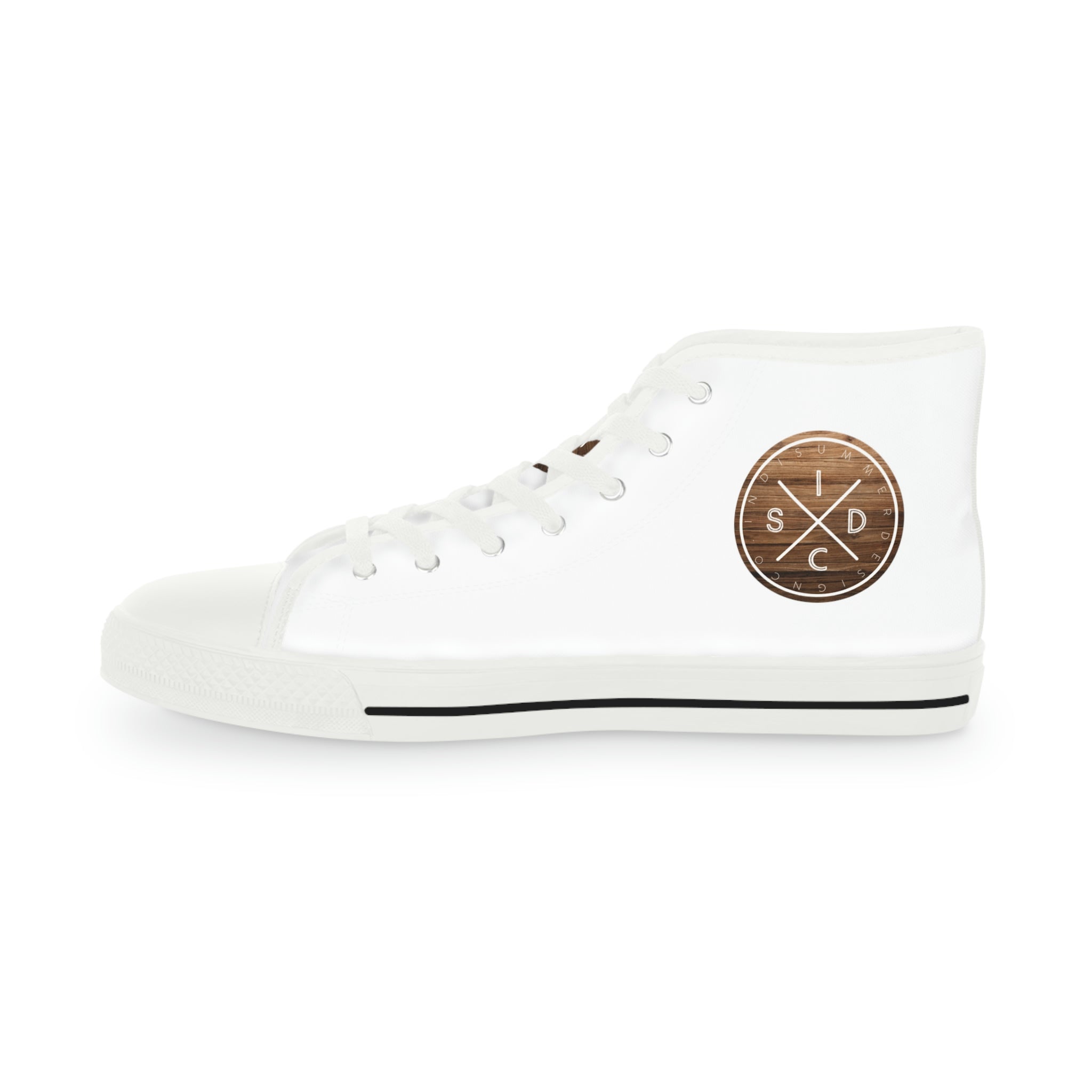 ISDC “WOOD” Men's High Top Sneakers