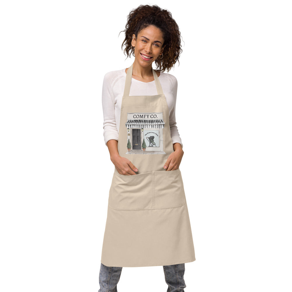 Organic cotton apron
